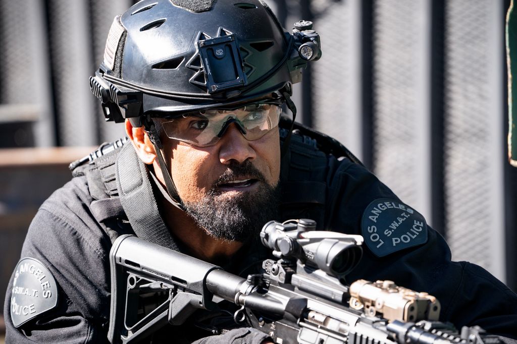 Shemar Moore as Daniel Harrelso in SWAT series finale