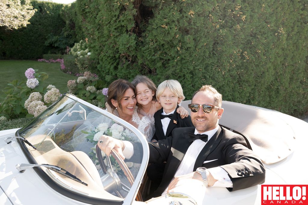 Jillian, Justin, Annie and Leo – the perfect little family!