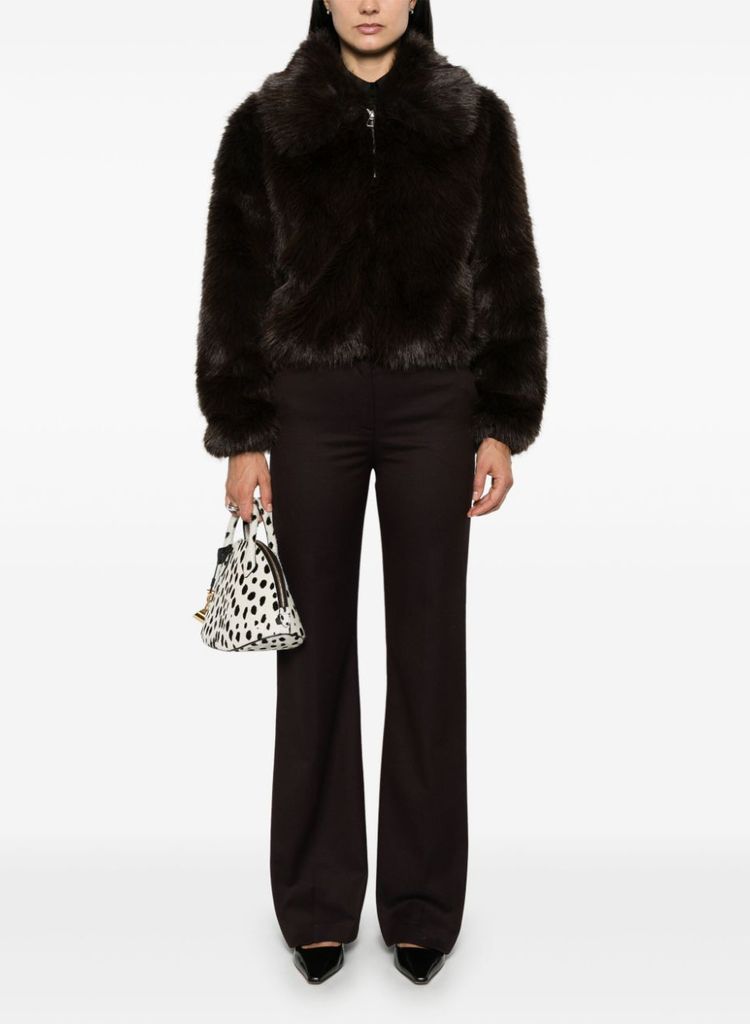 Frankie Shop faux fur coat