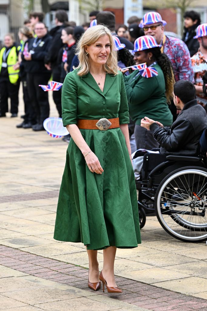 The Duchess attended a Coronation Big Lunch in Wolverhampton on Tuesday