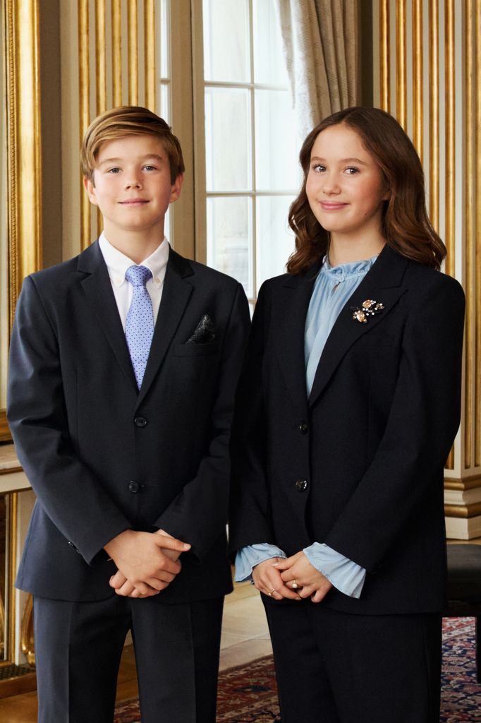 Prince Vincent and Princess Josephine's 13th birthday official photo