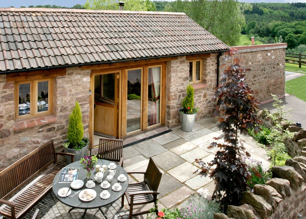 The terrace at Meadow Byre