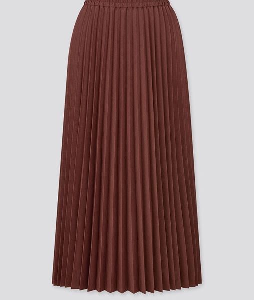 brown skirt 