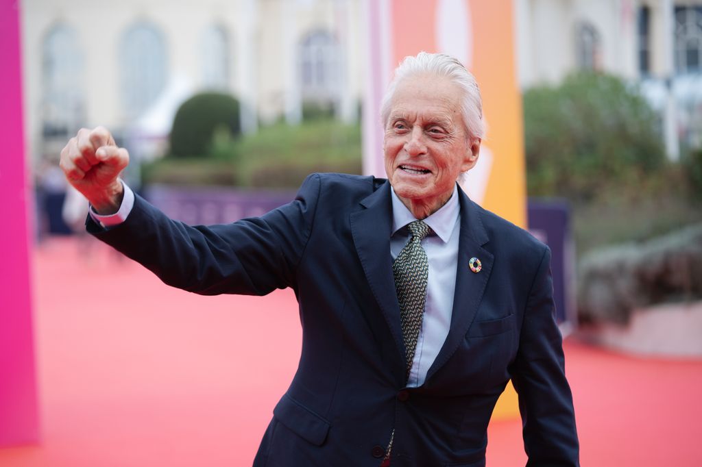  Michael Douglas attends the opening ceremony during the 50th Deauville American Film Festival on September 06, 2024 