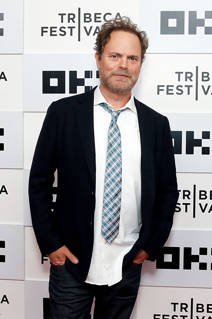 Rainn Wilson attends "Jerry & Marge Go Large" premiere during the 2022 Tribeca Festival at BMCC Tribeca PAC on June 15, 2022 in New York City
