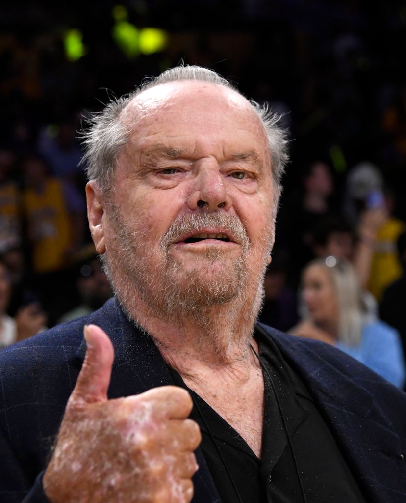 Jack Nicholson shocks fans with rare appearance for NBA playoffs HELLO!