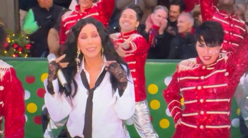 Cher 77 Steals The Show In Incredibly Tight Pants For Macys