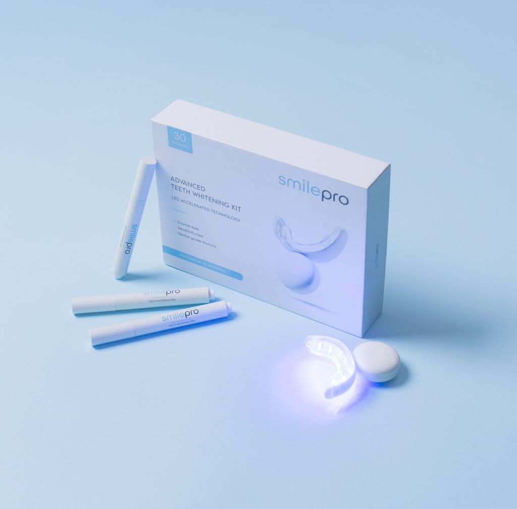 SmilePro advanced teeth whitening kit product shot