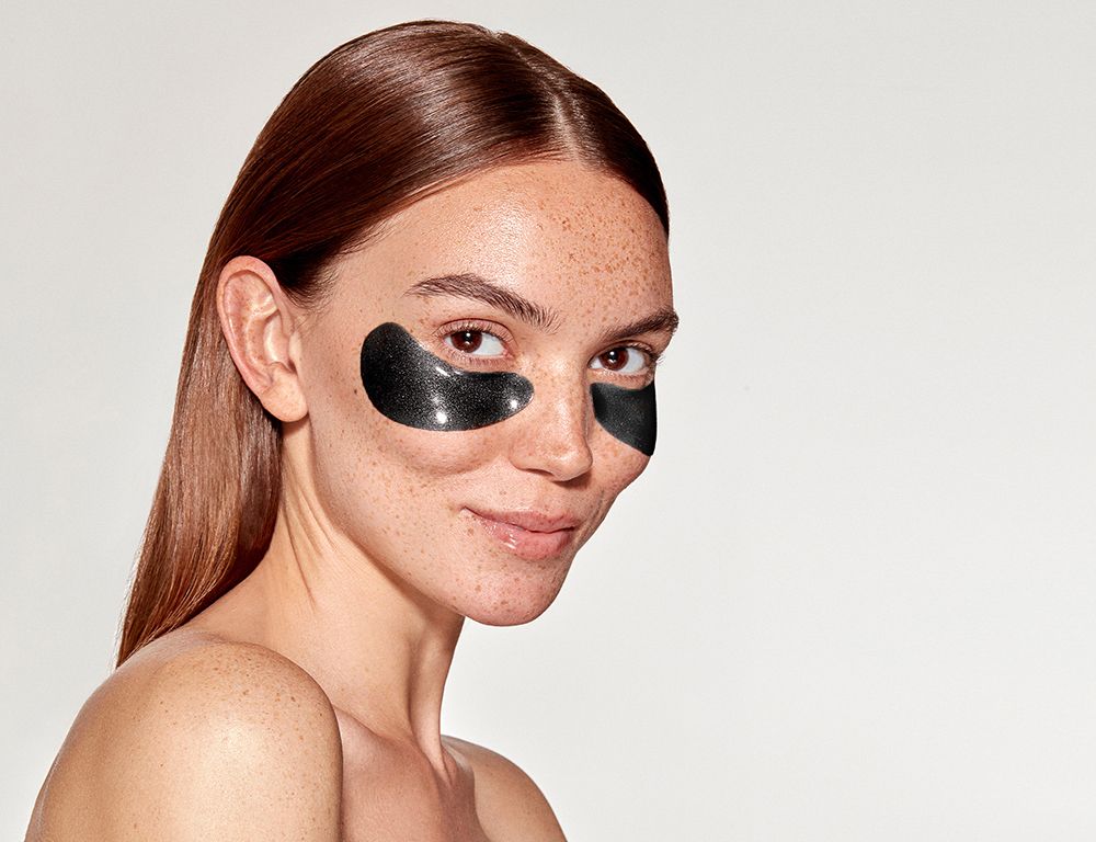 Make like VB and Bella Hadid in the brand's famous Celestial Black Diamond Eye Masks