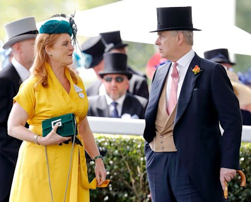 Prince Andrew and Sarah Ferguson pictured together for first time since ...