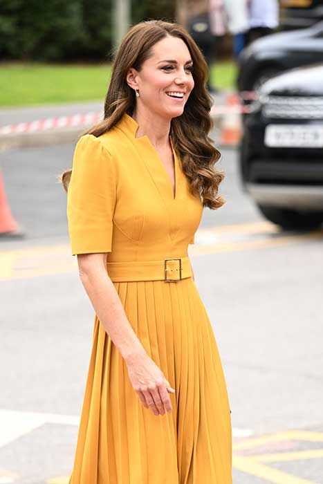 kate middleton yellow dress