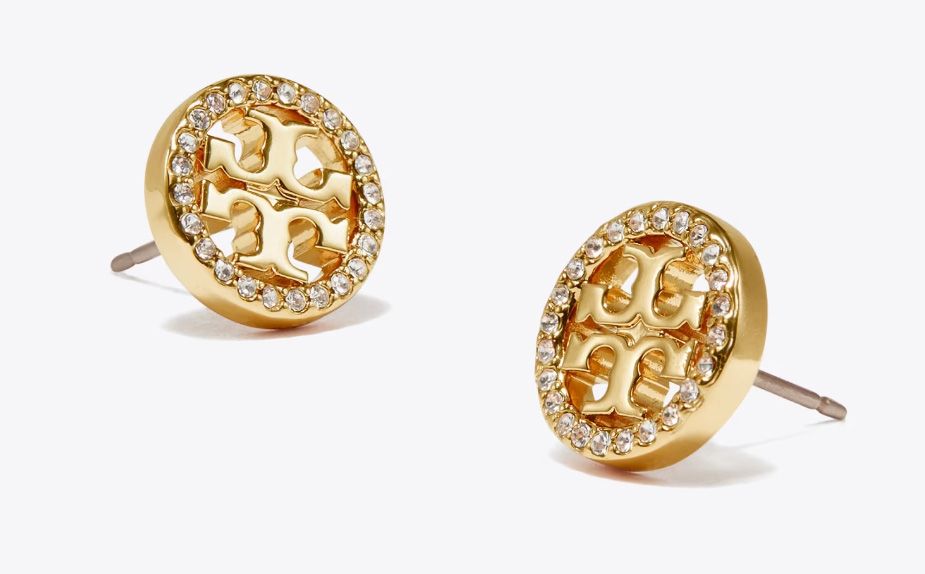 Tory Burch Pave Miller Studs