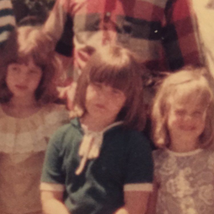 Melissa McCarthy, Jenny McCarthy and her sister in a childhood photo at the zoo, shared on Instagram