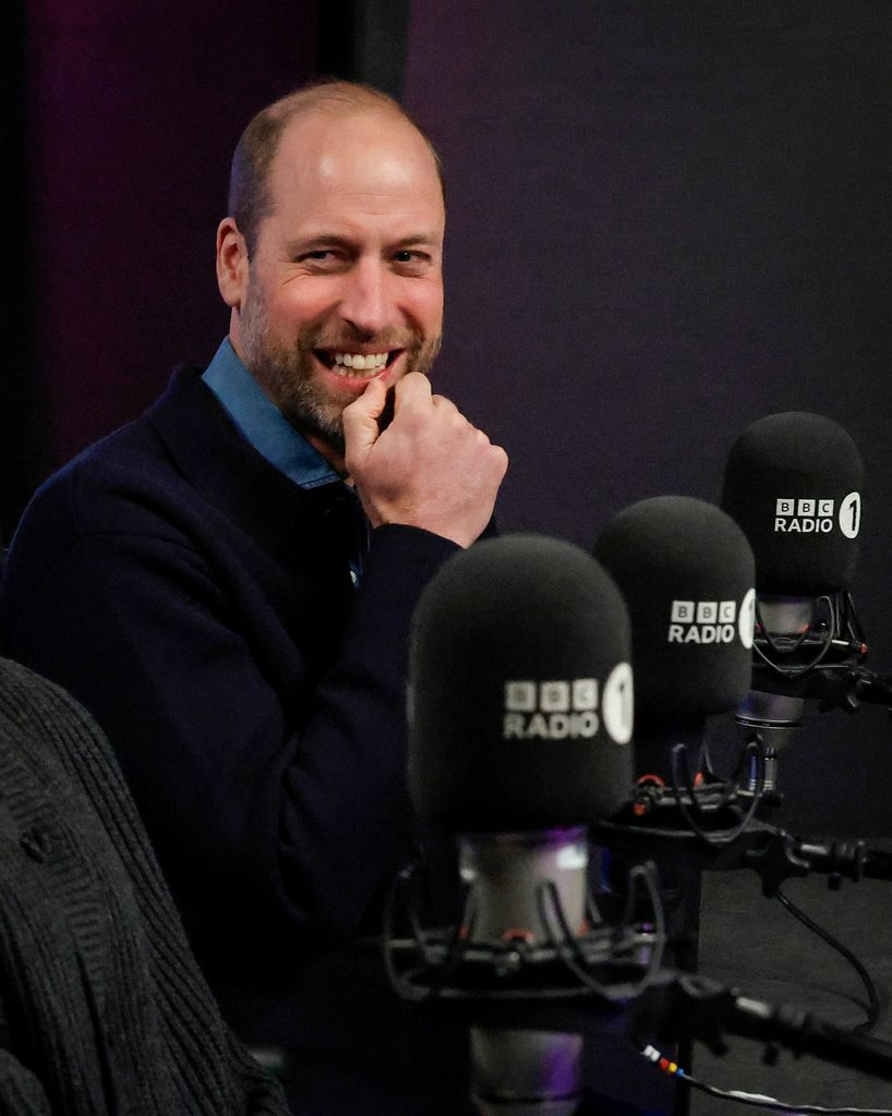 Le prince William délivre un message très personnel sur la santé mentale – et sur la façon dont il gère les émotions de ses enfants 1 Le Prince de Galles assiste à une édition spéciale de Life Hacks sur BBC Radio 1, Broadcasting House, Londres