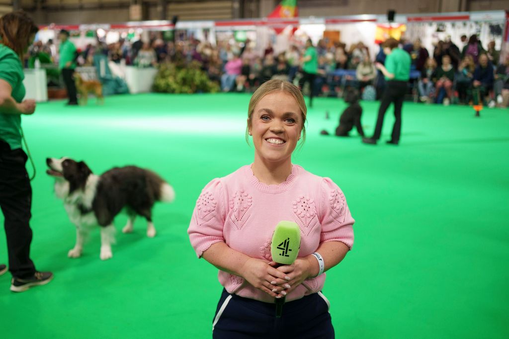 Ellie Simmonds chez Crufts