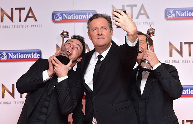 ant and dec with piers morgan