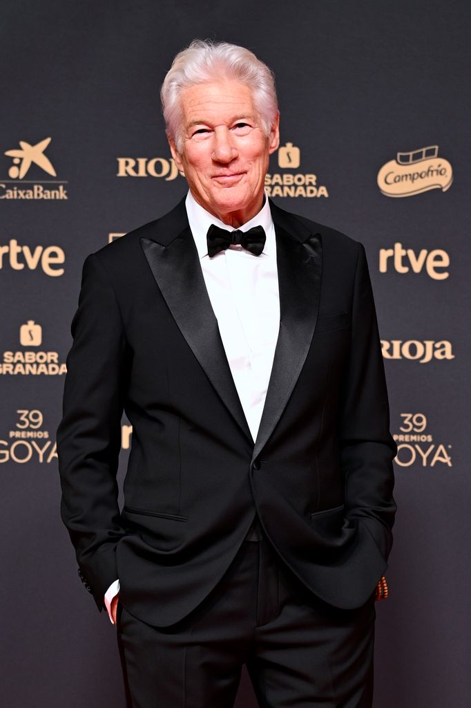 Richard Gere attends the red carpet during Goya Cinema Awards 2025 at the Granada Conference & Exhibition Centre on February 08, 2025 in Granada, Spain