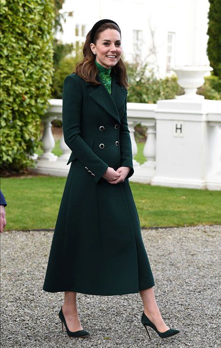 kate green coat