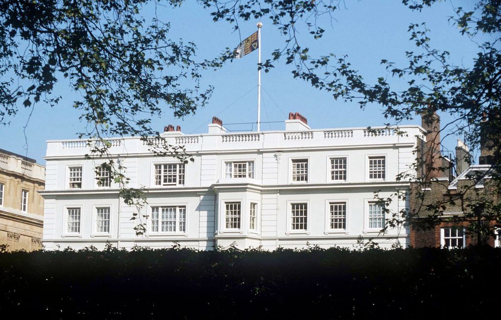 LONDON, UNITED KINGDOM - JANUARY 01:  Queen Mother London Home - Clarence House Circa 1990s  (Photo by Tim Graham Photo Library via Getty Images)