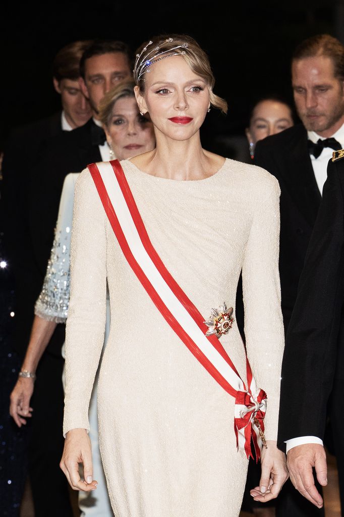 Princess Charlene of Monaco attends the Monaco National Day 2025