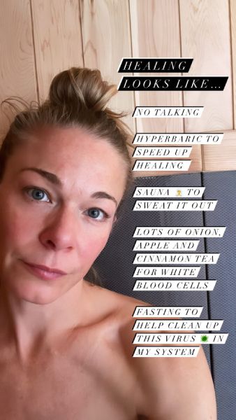 leann rimes recovering at home