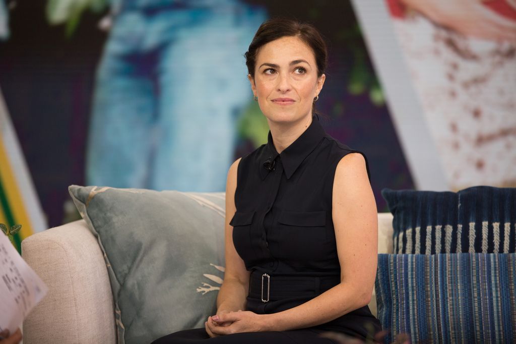 lisa brennan-jobs sitting on couch