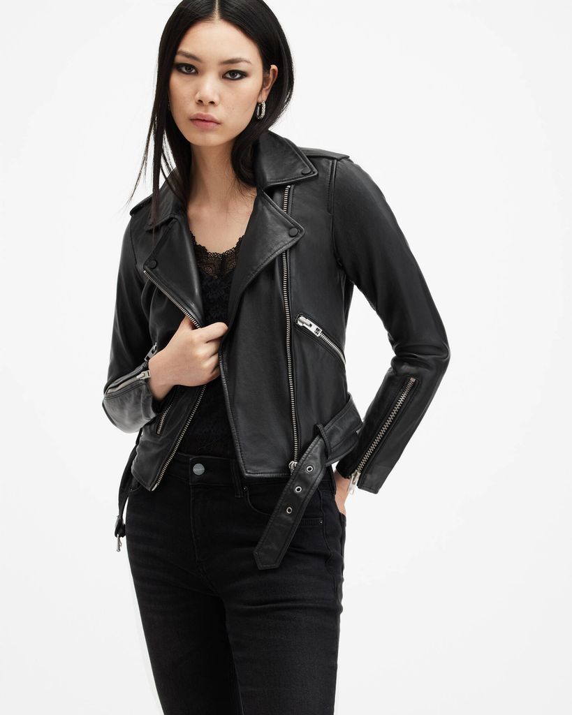 Balfern Leather Biker Jacket