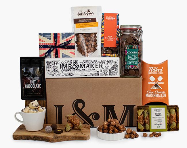 imp and maker valentines day hamper