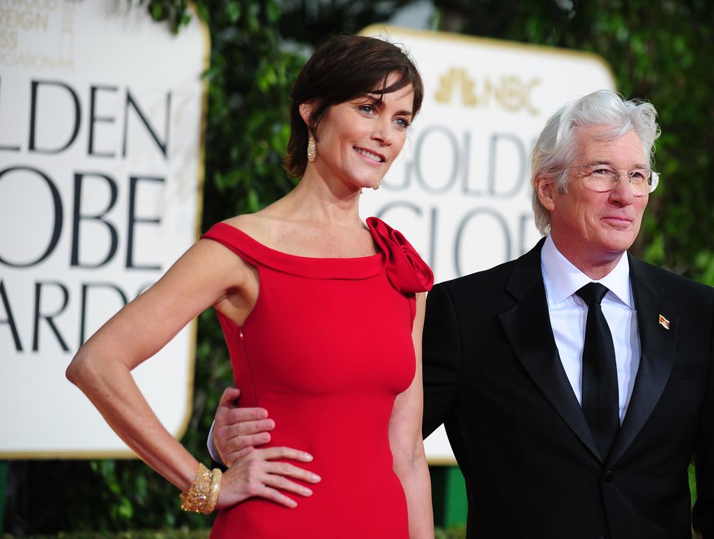 Richard Gere and Carey Lowell the year they split