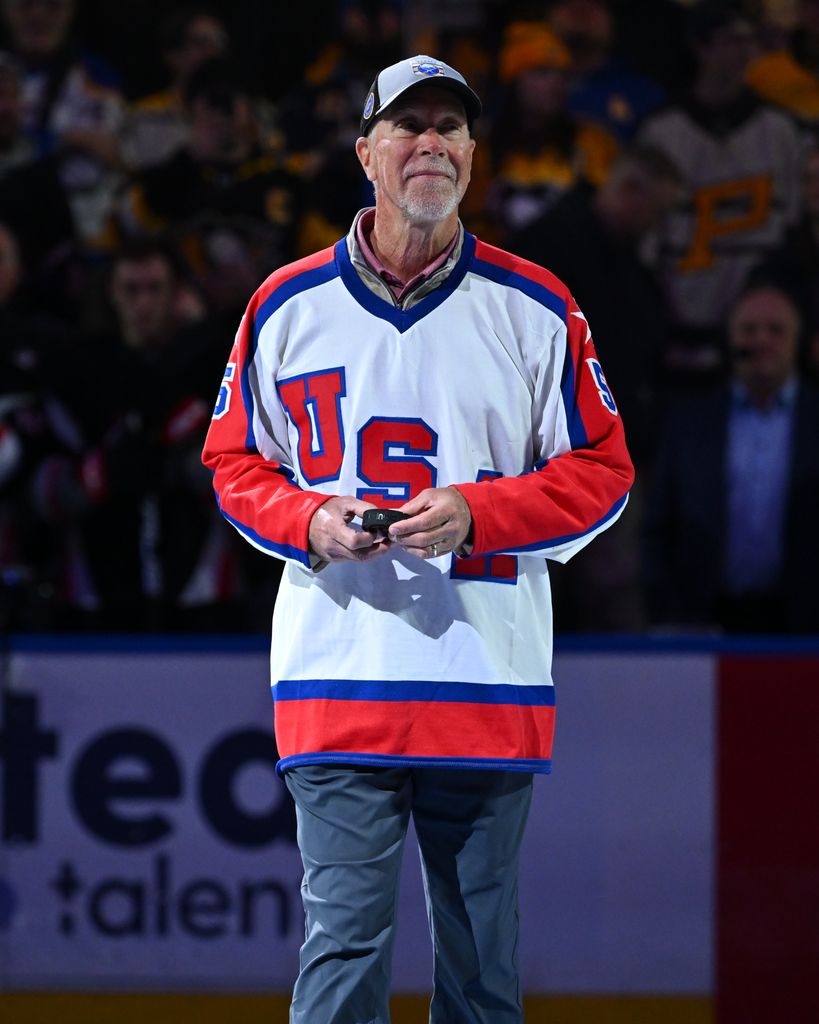 Mike Ramsey lors d'un match des Sabres de Buffalo et des Penguins de Pittsburgh