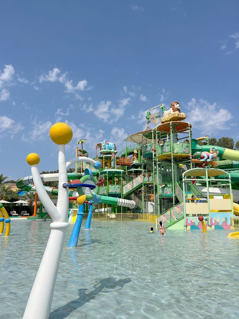 Cullinan Belek hotel has a water park with 13 slides