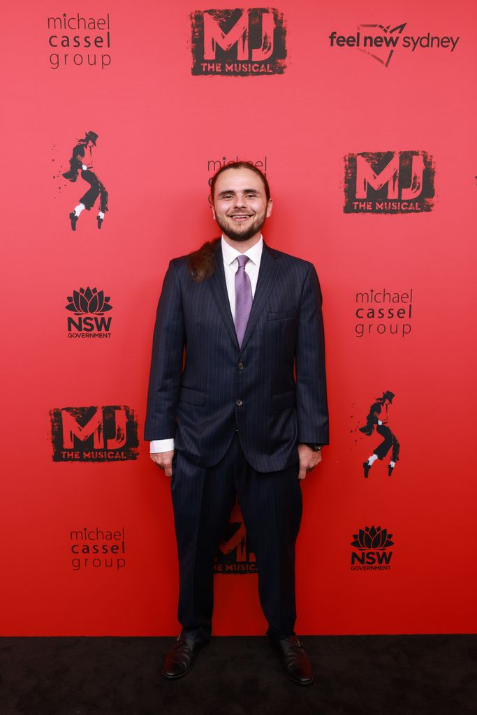 Prince Jackson attends the Sydney Opening Night Of "MJ The Musical" at Lyric Theatre, Star City on March 08, 2025 in Sydney, Australia.