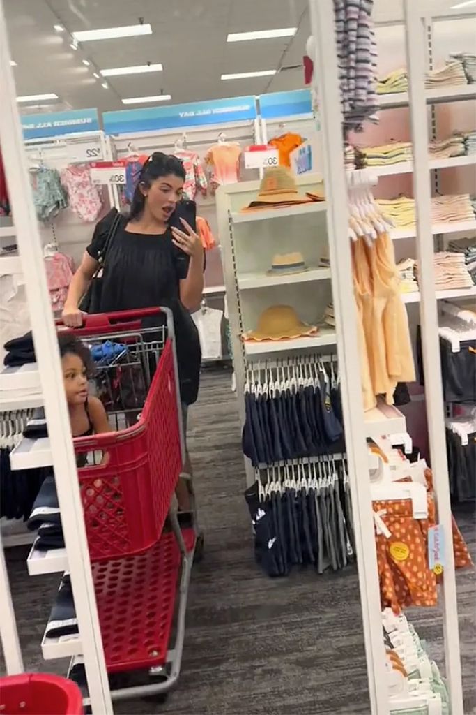 Kylie and Stormi visit Target