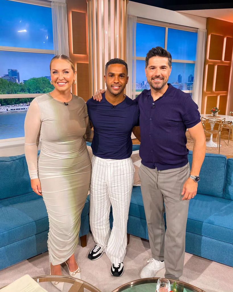 Josie Gibson, Craig Doyle and Lucien Laviscount on This Morning