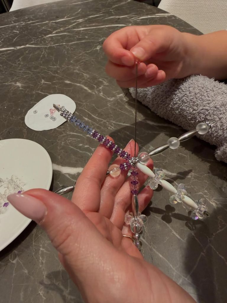 Katy enjoyed d.i.y. with Daisy