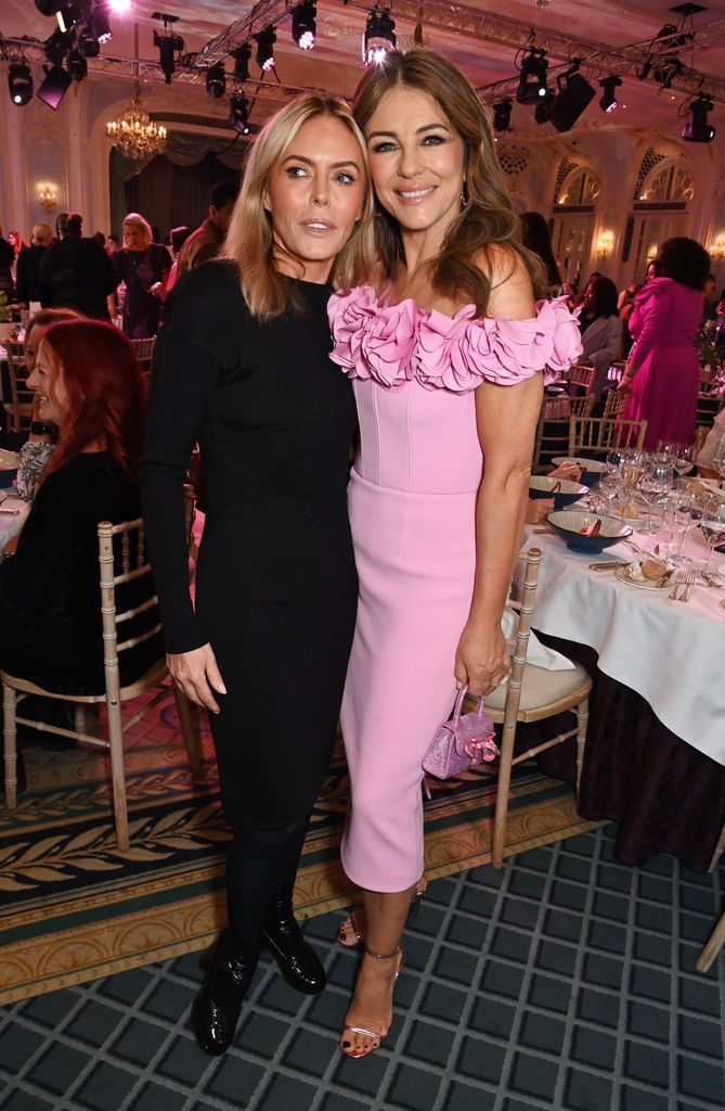 Patsy Kensit and Elizabeth Hurley attend the Future Dreams Ladies Lunch 