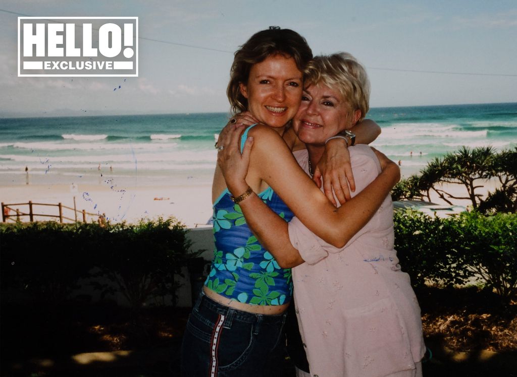 Gloria and Caron share a special moment together in Australia