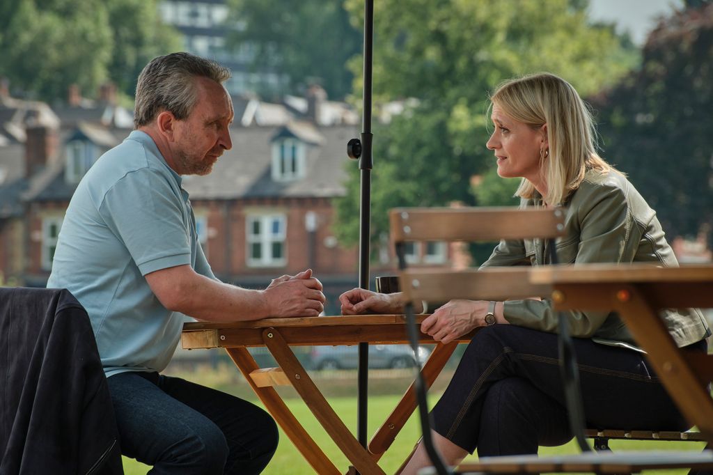Eddie Marsan starred across from Anne-Marie in Reunion