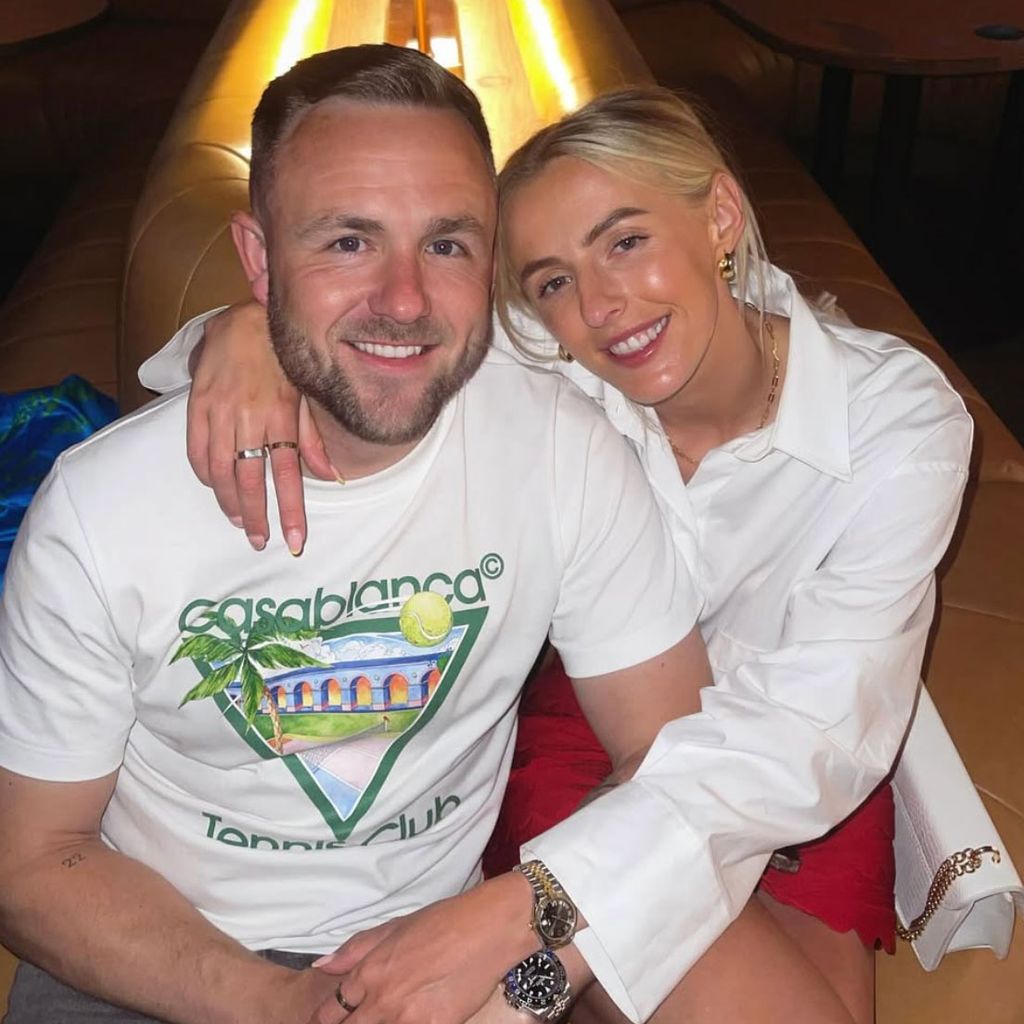 Chloe Kelly avec son mari, Scott