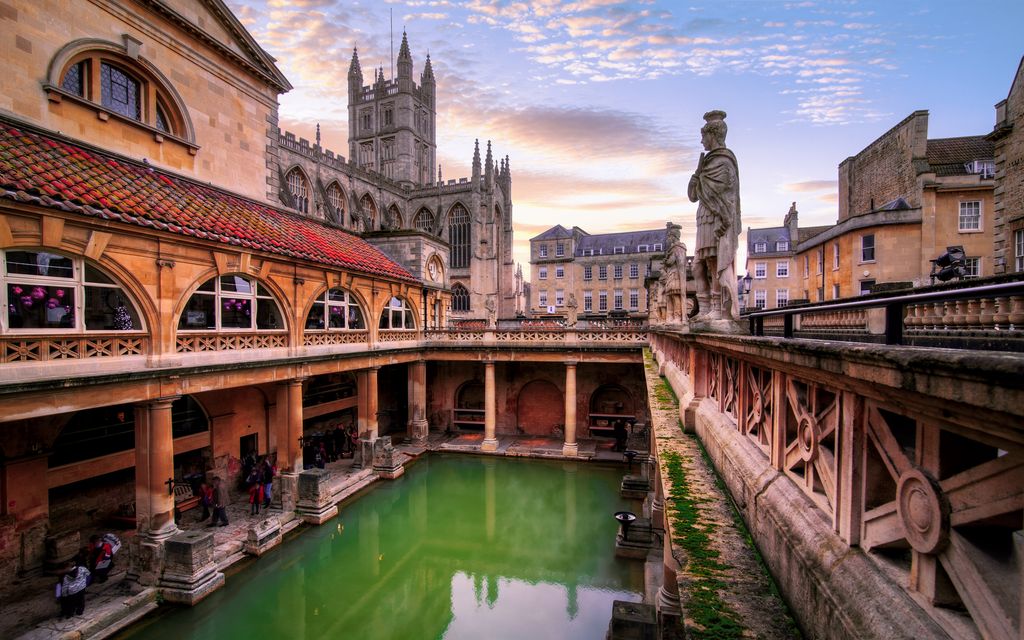 roman baths in Bath