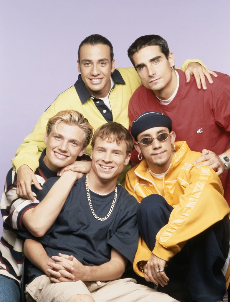 American boy band Backstreet Boys, circa 1995