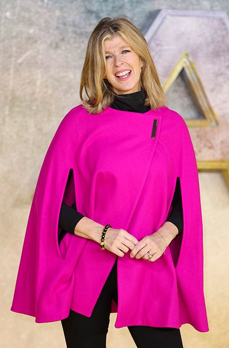 kate garraway pink coat