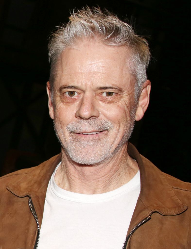 C. Thomas Howell poses backstage at "The Outsiders; A New Musical"