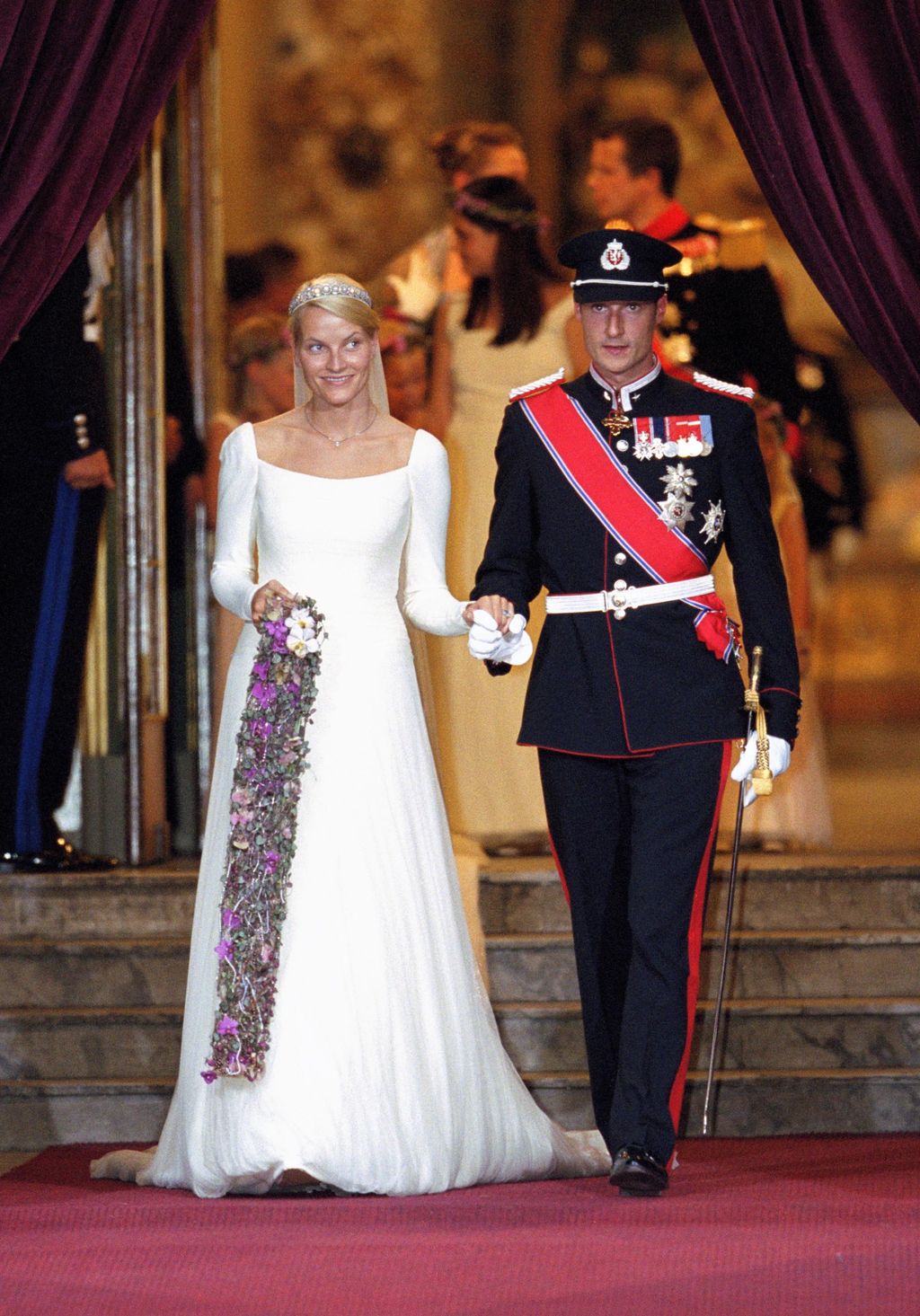 The Wedding Of Crown Prince Haakon Of Norway & Mette-Marit, 2001