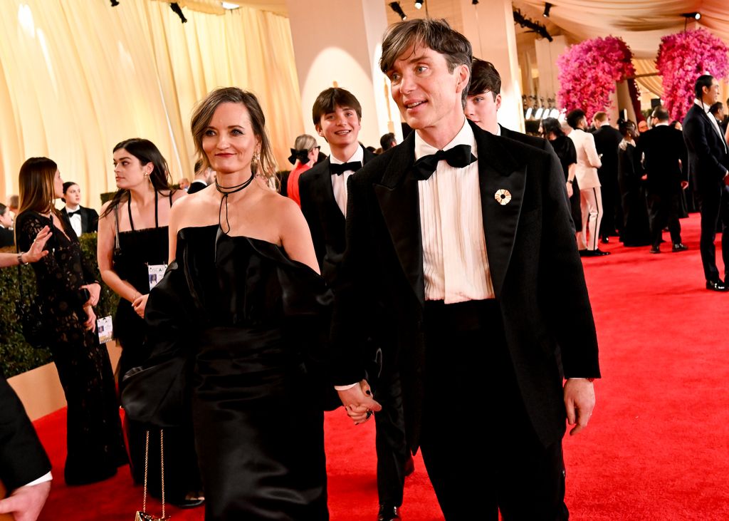 Yvonne McGuinness and Cillian Murphy at the 96th Annual Oscars