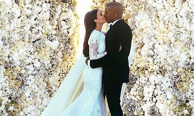 kim kardashian kanye wedding