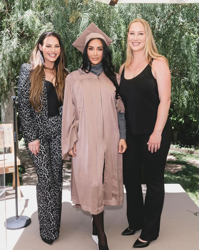 Kim Kardashian graduation