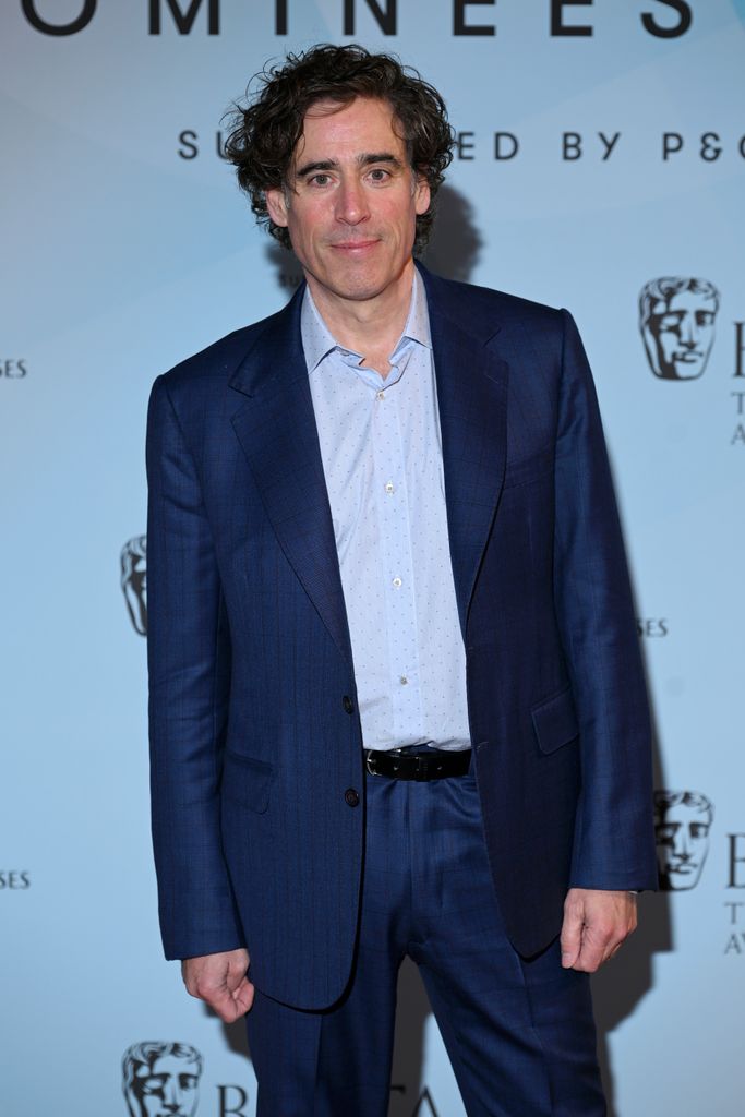 Stephen Mangan attends the Nominees' Party for the BAFTA Television Awards with P&O Cruises and the BAFTA Television Craft Awards at the Victoria and Albert Museum on April 24, 2024 in London, England