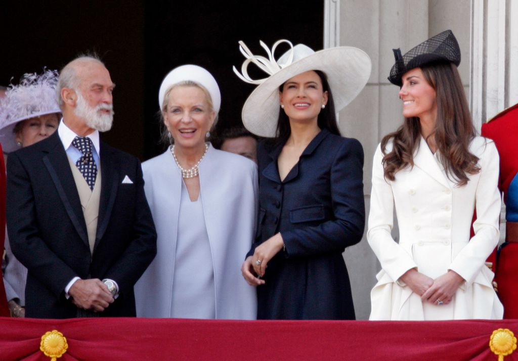 Prince Michael of Kent, Princess Michael of Kent, Lady Frederick Windsor and Princess Kate 