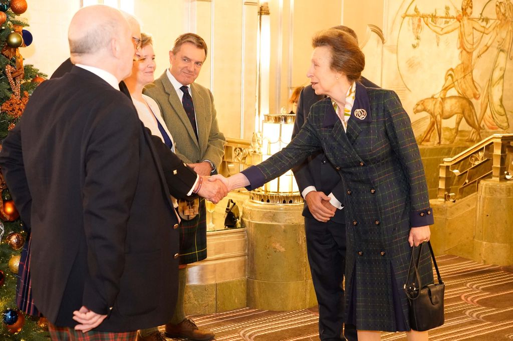 Princess Anne welcomed at the Great London Scott Awards ceremony